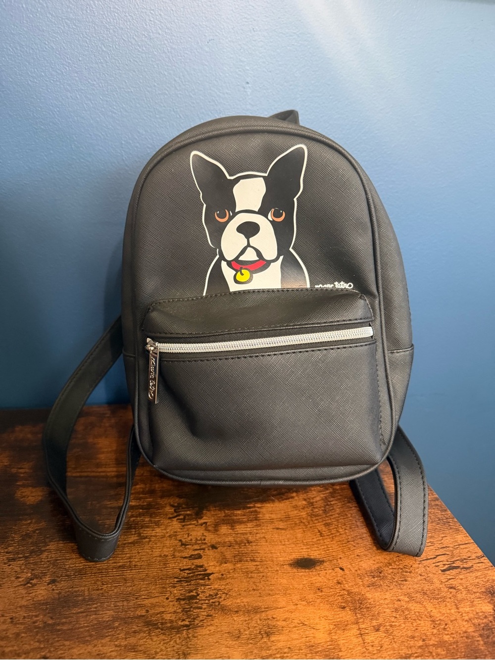 Marc Tetro Boston Terrier
Dog Black Mini Backpack